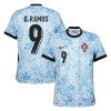 Camiseta de fútbol Portugal G. Ramos 9 2ª equipación Euro 2024 Camiseta de fútbol Portugal G. Ramos 9 2ª equipación Euro 2024
